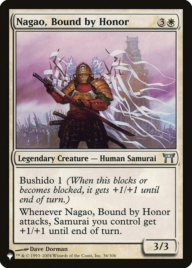 Nagao, Bound by Honor [The List] | Exor Games Summserside