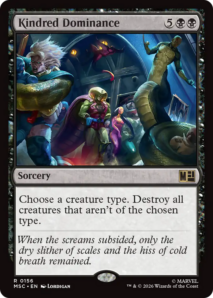 Kindred Dominance (Surge Foil) [Marvel Super Heroes Commander] | Exor Games Summserside