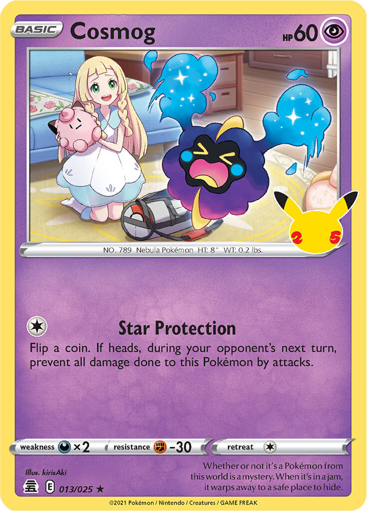 Cosmog (013/025) [Celebrations: 25th Anniversary] | Exor Games Summserside