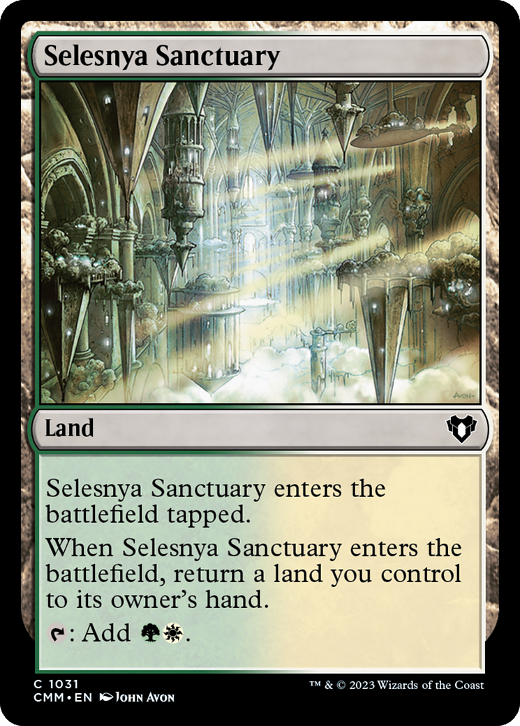 Selesnya Sanctuary [Commander Masters] | Exor Games Summserside