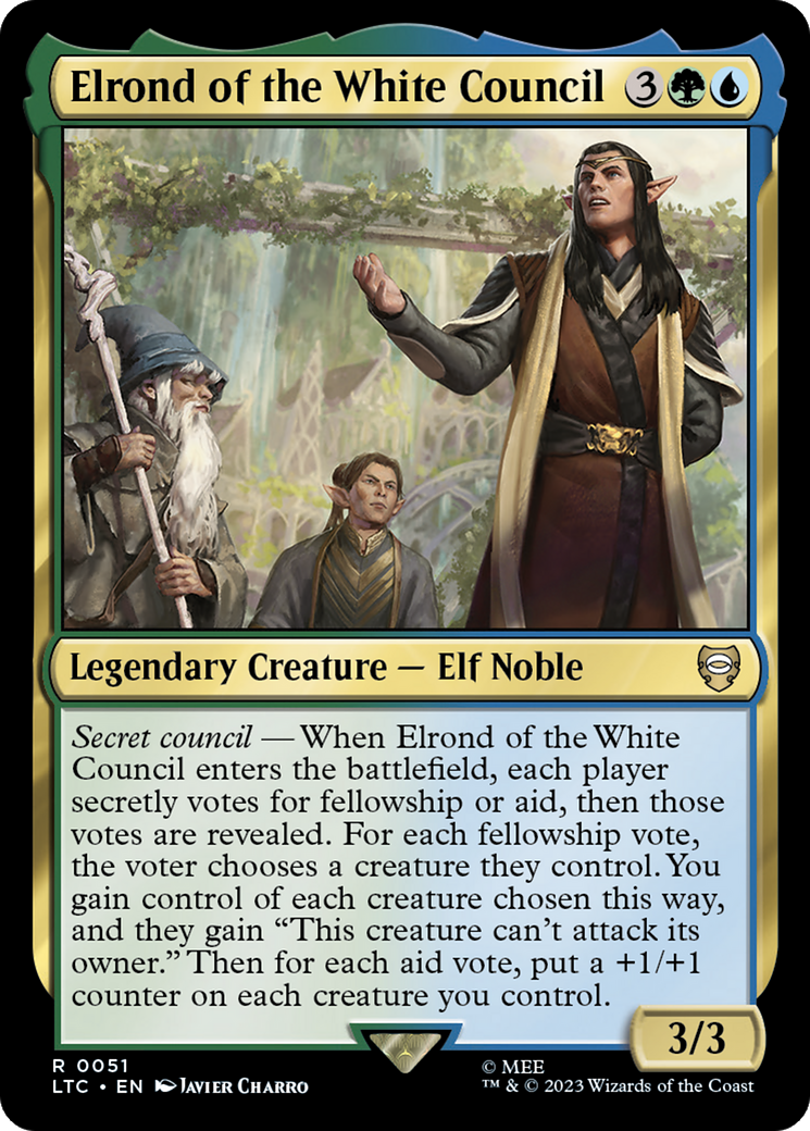 Elrond of the White Council [The Lord of the Rings: Tales of Middle-Earth Commander] | Exor Games Summserside