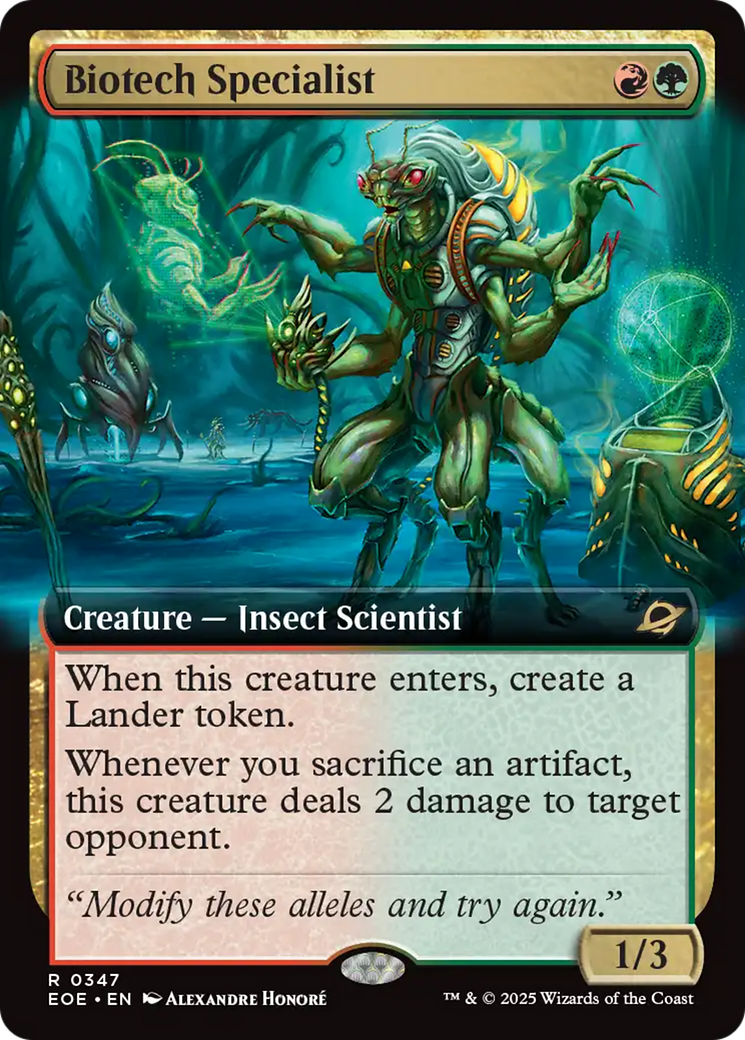 Biotech Specialist (Extended Art) [Edge of Eternities] | Exor Games Summserside