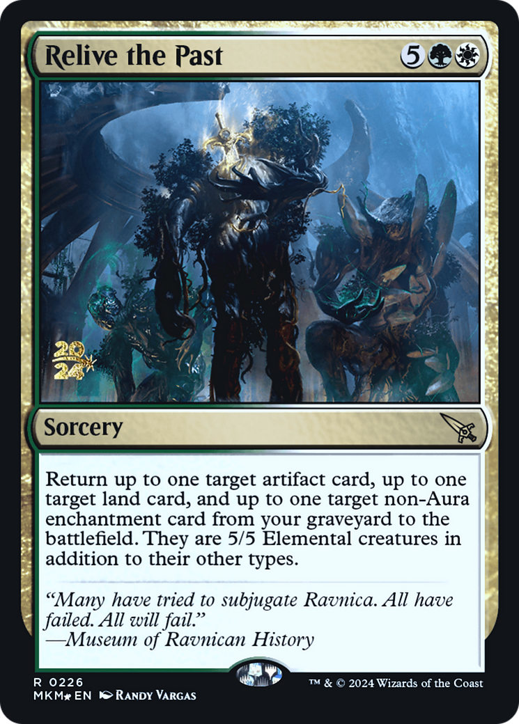 Relive the Past [Murders at Karlov Manor Prerelease Promos] | Exor Games Summserside