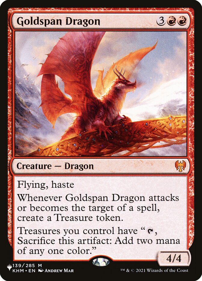 Goldspan Dragon [The List] | Exor Games Summserside