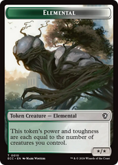Copy // Elemental (0010) Double-Sided Token [Lorwyn Eclipsed Tokens] | Exor Games Summserside