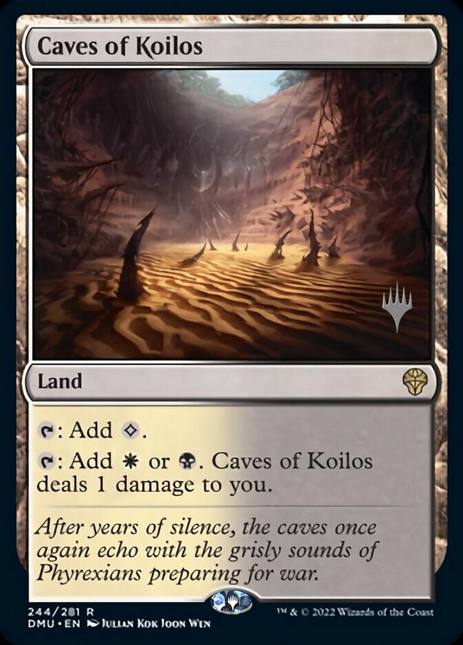 Caves of Koilos (Promo Pack) [Dominaria United Promos] | Exor Games Summserside