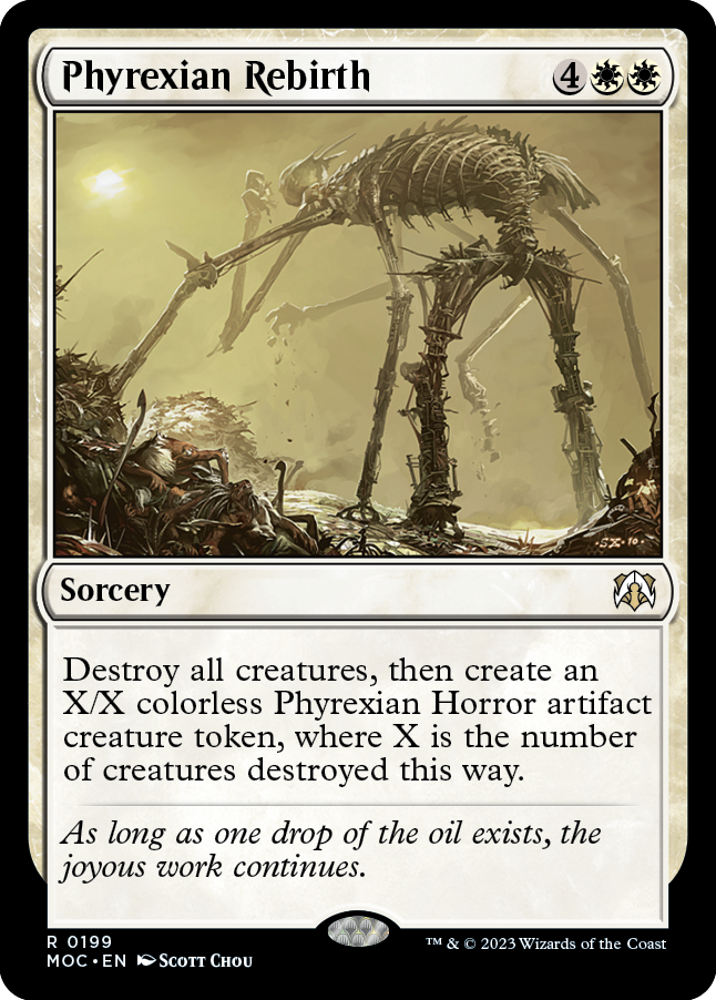Phyrexian Rebirth [March of the Machine Commander] | Exor Games Summserside