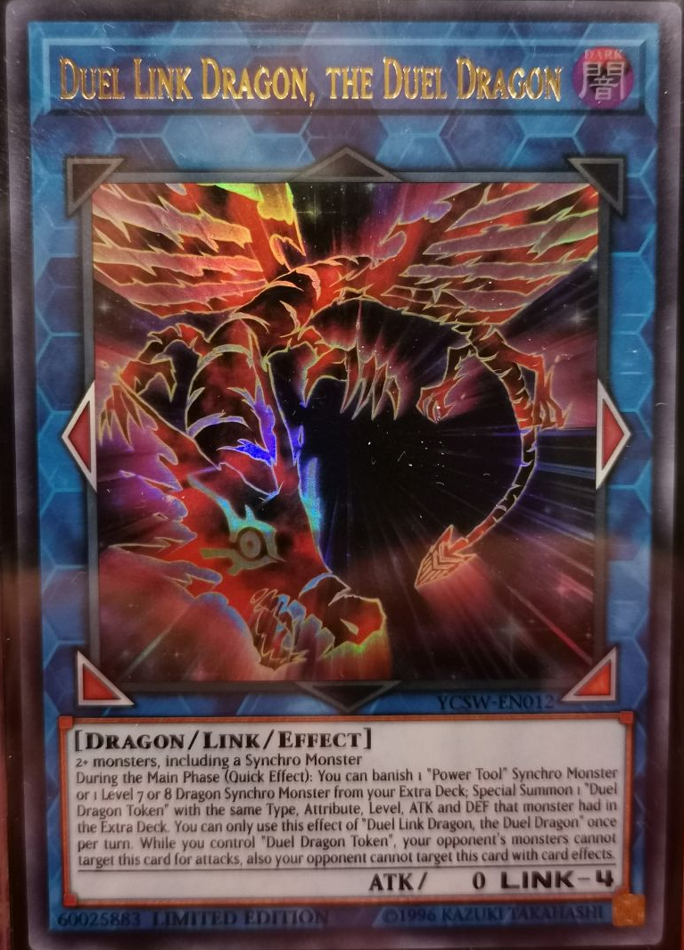 Duel Link Dragon, the Duel Dragon [YCSW-EN012] Ultra Rare | Exor Games Summserside