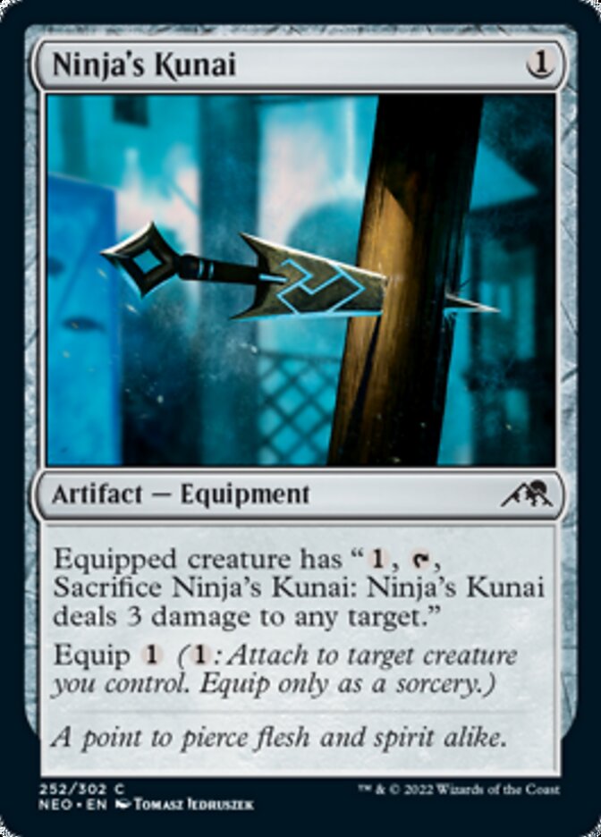 Ninja's Kunai [Kamigawa: Neon Dynasty] | Exor Games Summserside