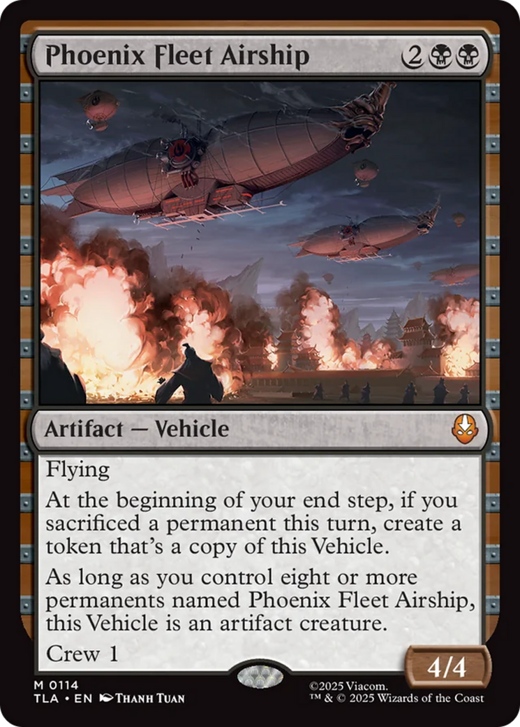 Phoenix Fleet Airship [Avatar: The Last Airbender] | Exor Games Summserside