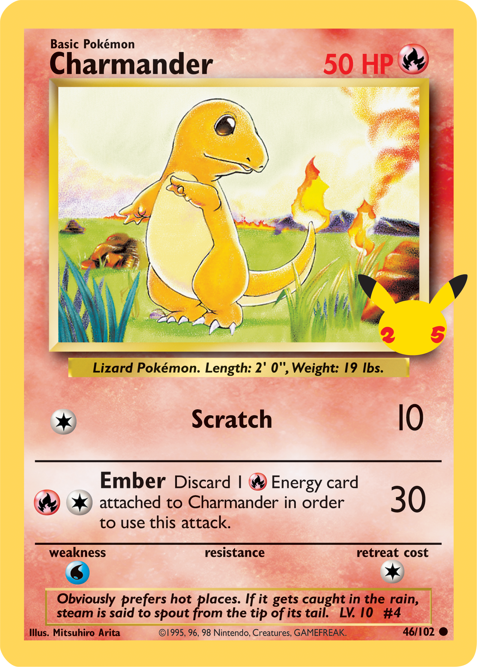 Charmander (46/102) (Jumbo Card) [First Partner Pack] | Exor Games Summserside