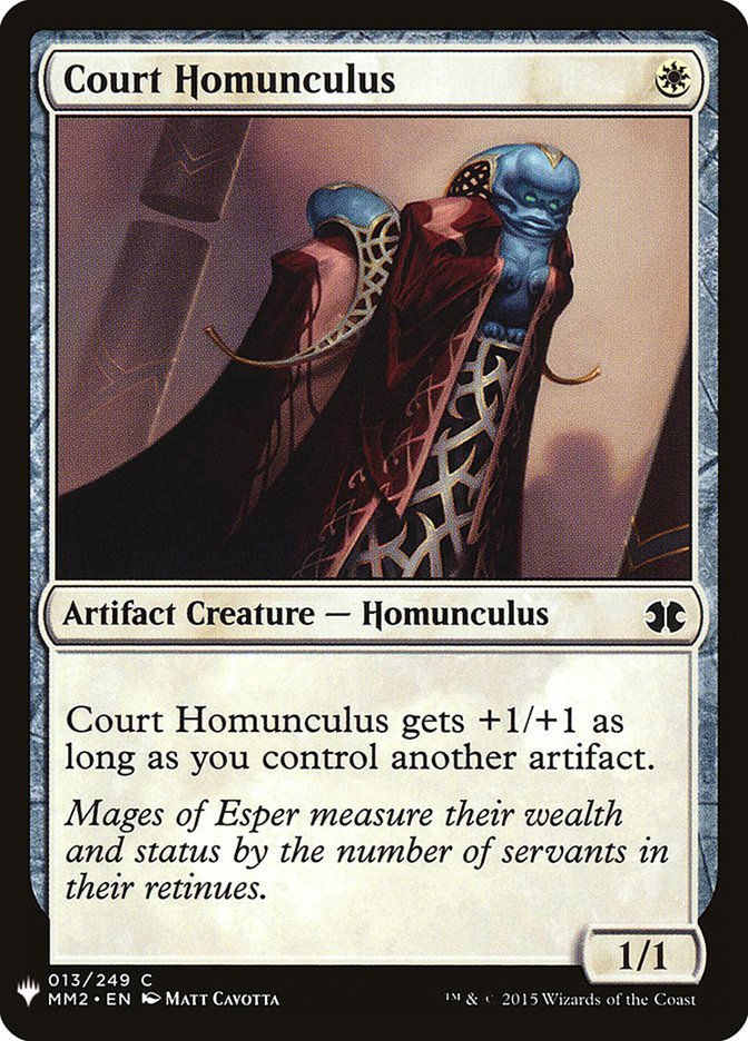 Court Homunculus [Mystery Booster] | Exor Games Summserside