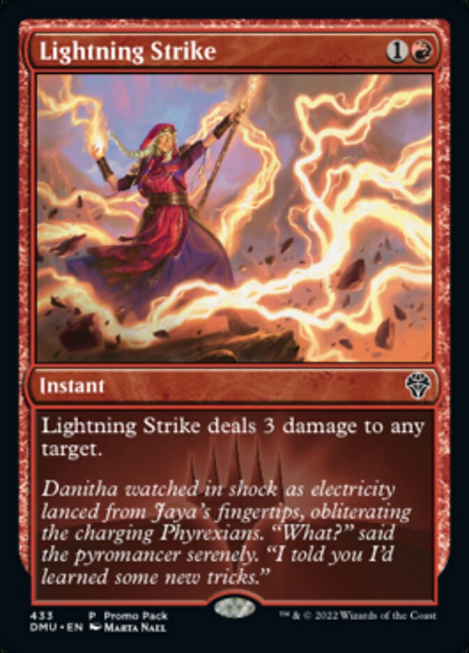 Lightning Strike (Promo Pack) [Dominaria United Promos] | Exor Games Summserside