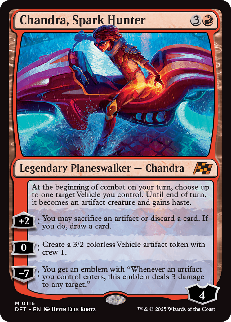 Chandra, Spark Hunter [Aetherdrift] | Exor Games Summserside