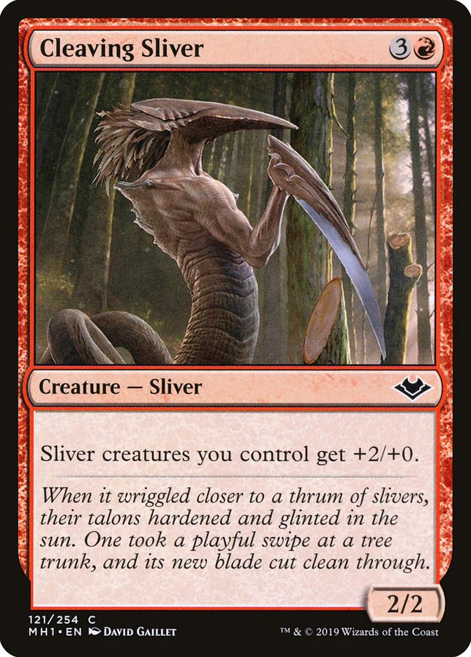 Cleaving Sliver [Modern Horizons] | Exor Games Summserside