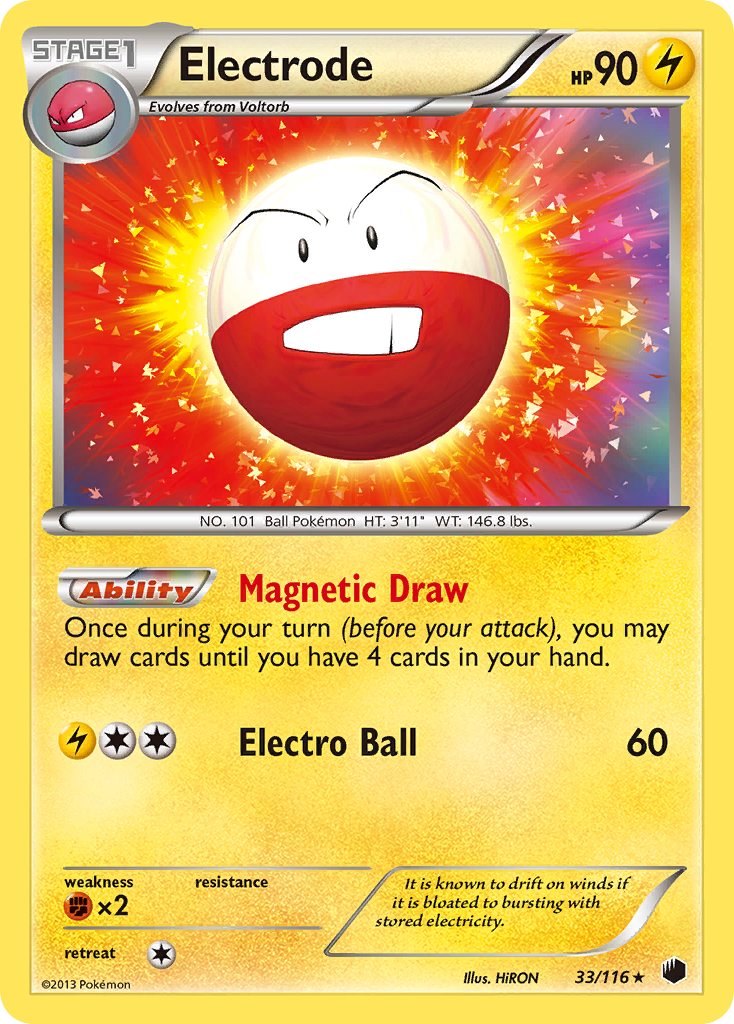 Electrode (33/116) [Black & White: Plasma Freeze] | Exor Games Summserside