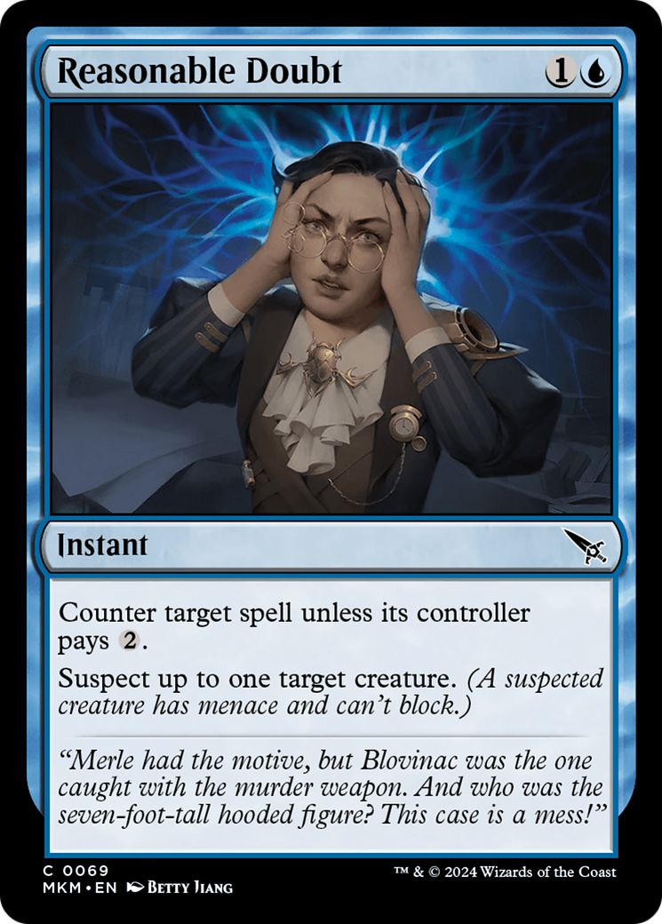 Reasonable Doubt [Murders at Karlov Manor] | Exor Games Summserside