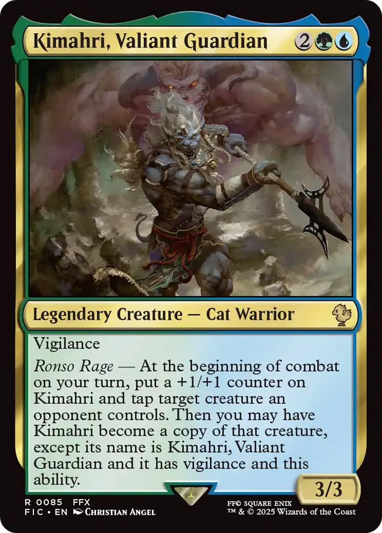 Kimahri, Valiant Guardian [FINAL FANTASY Commander] | Exor Games Summserside