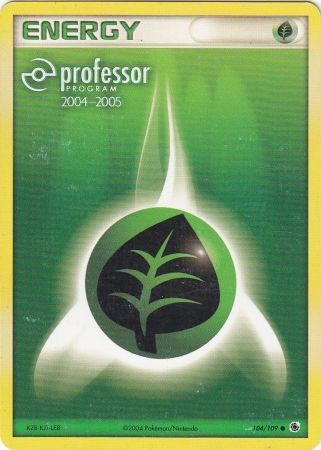 Grass Energy (104/109) (2004 2005) [Professor Program Promos] | Exor Games Summserside