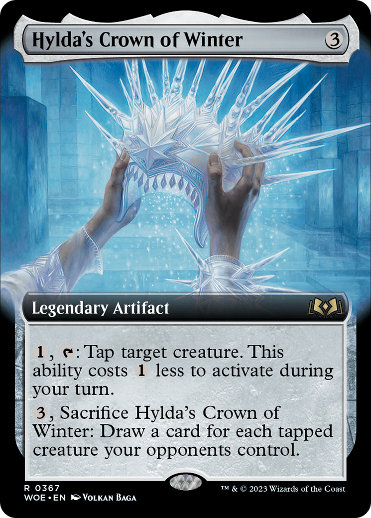 Hylda's Crown of Winter (Extended Art) [Wilds of Eldraine] | Exor Games Summserside