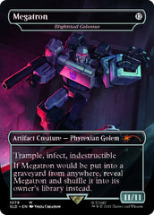 Blightsteel Colossus - Megatron (Borderless) [Secret Lair Drop Series] | Exor Games Summserside