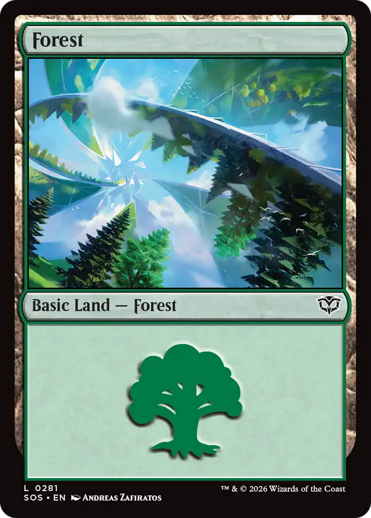 Forest (0281) [Secrets of Strixhaven] | Exor Games Summserside