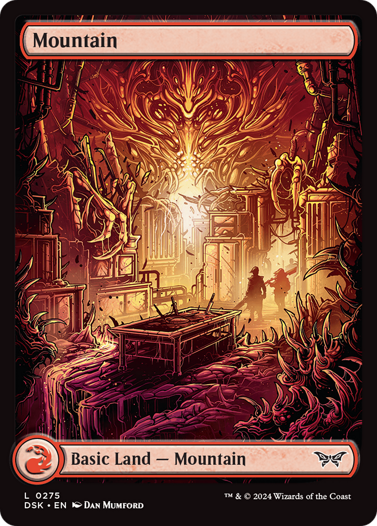 Mountain (275) - Full Art [Duskmourn: House of Horror] | Exor Games Summserside