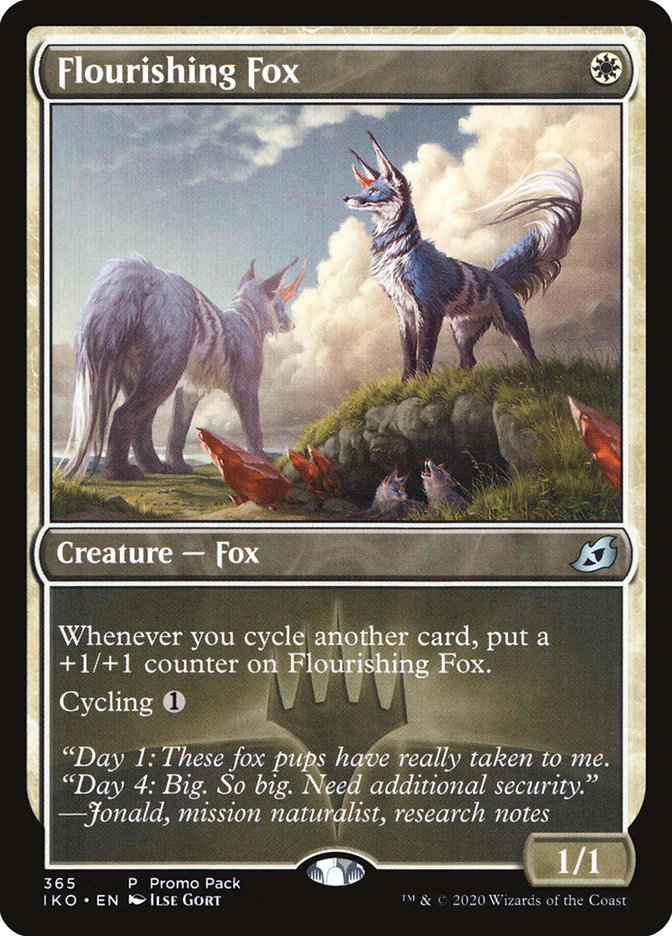 Flourishing Fox (Promo Pack) [Ikoria: Lair of Behemoths Promos] | Exor Games Summserside