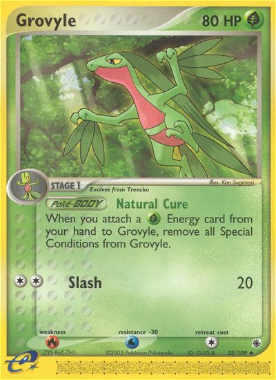 Grovyle (32/109) [EX: Ruby & Sapphire] | Exor Games Summserside