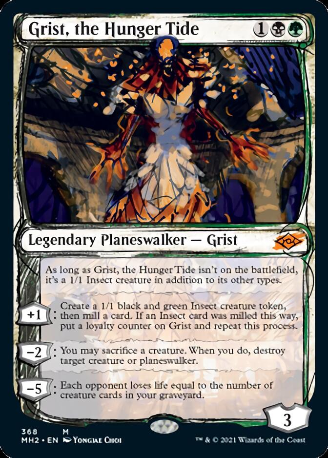 Grist, the Hunger Tide (Sketch) [Modern Horizons 2] | Exor Games Summserside