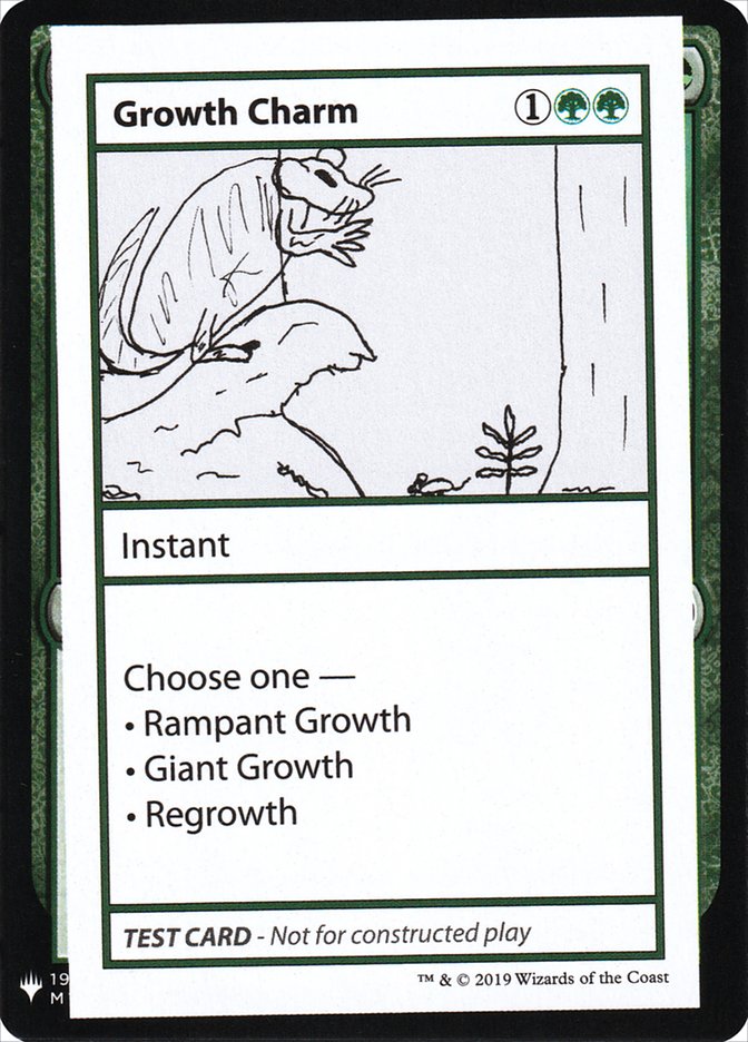 Growth Charm [Mystery Booster Playtest Cards] | Exor Games Summserside