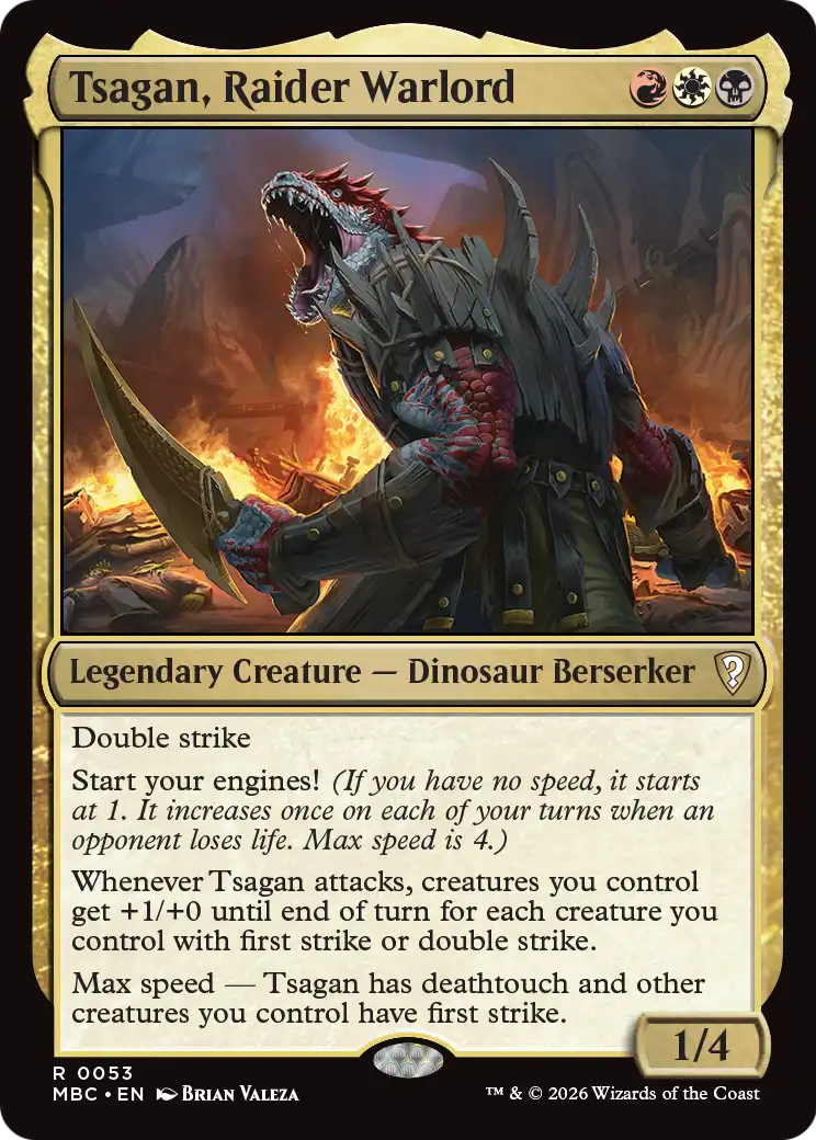 Tsagan, Raider Warlord [Mystery Booster: Commander Edition] | Exor Games Summserside