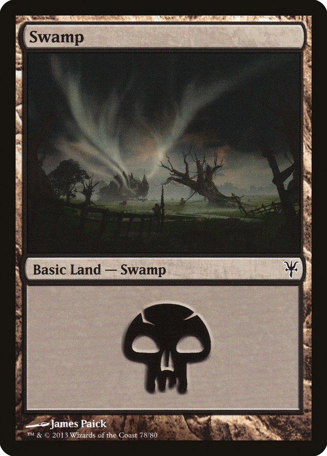 Swamp (78) [Duel Decks: Sorin vs. Tibalt] | Exor Games Summserside