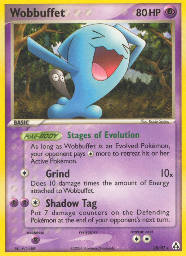 Wobbuffet (28/92) [EX: Legend Maker] | Exor Games Summserside