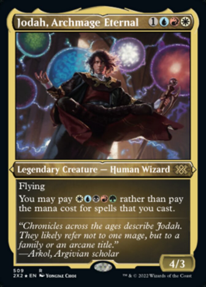 Jodah, Archmage Eternal (Foil Etched) [Double Masters 2022] | Exor Games Summserside