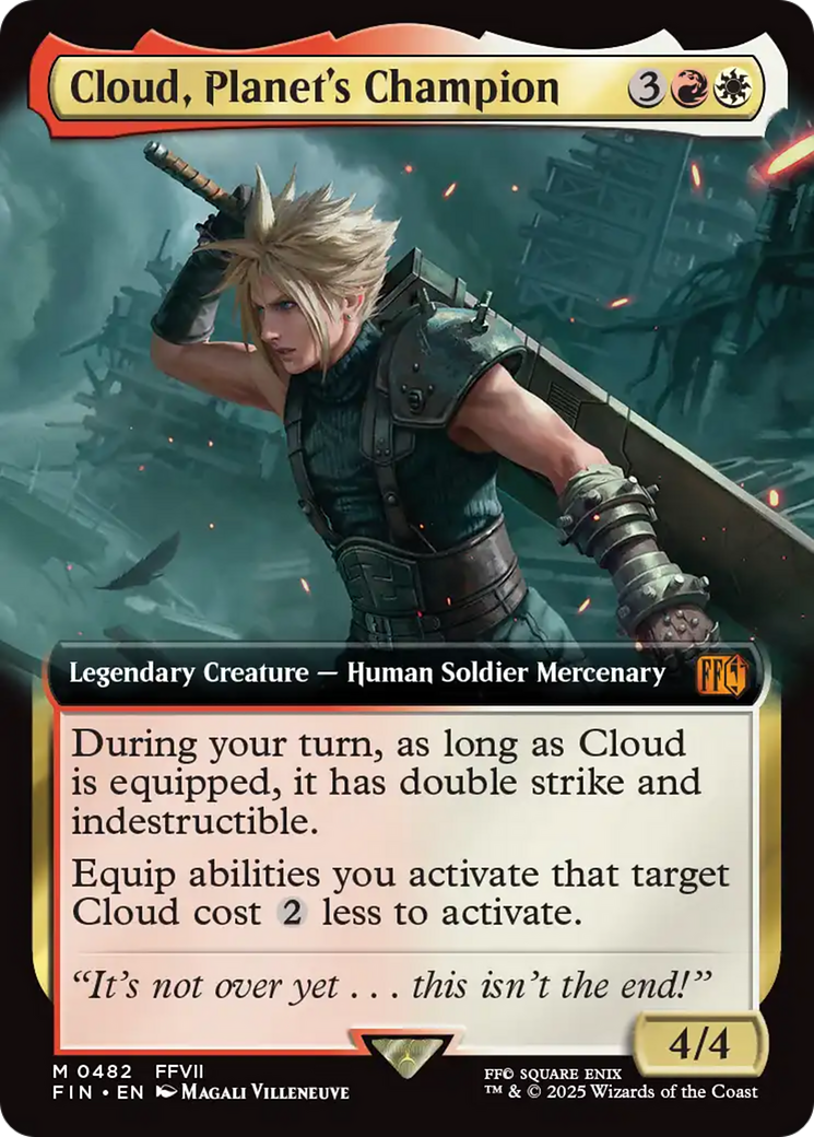 Cloud, Planet's Champion (Extended Art) [FINAL FANTASY] | Exor Games Summserside