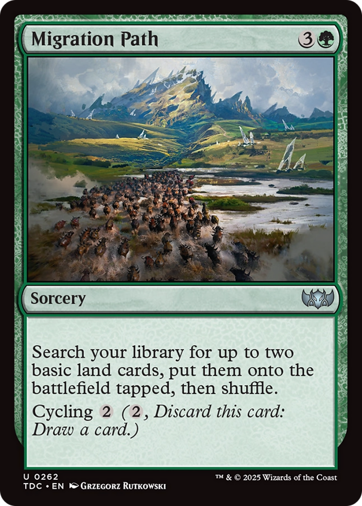 Migration Path [Tarkir: Dragonstorm Commander] | Exor Games Summserside