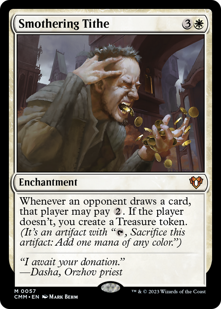 Smothering Tithe [Commander Masters] | Exor Games Summserside