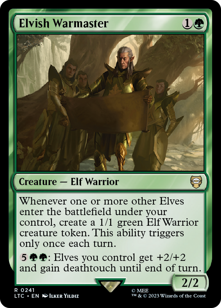 Elvish Warmaster [The Lord of the Rings: Tales of Middle-Earth Commander] | Exor Games Summserside