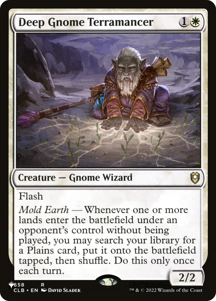 Deep Gnome Terramancer [The List] | Exor Games Summserside