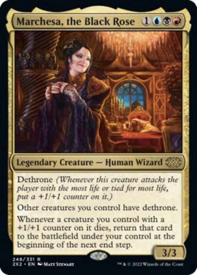 Marchesa, the Black Rose [Double Masters 2022] | Exor Games Summserside
