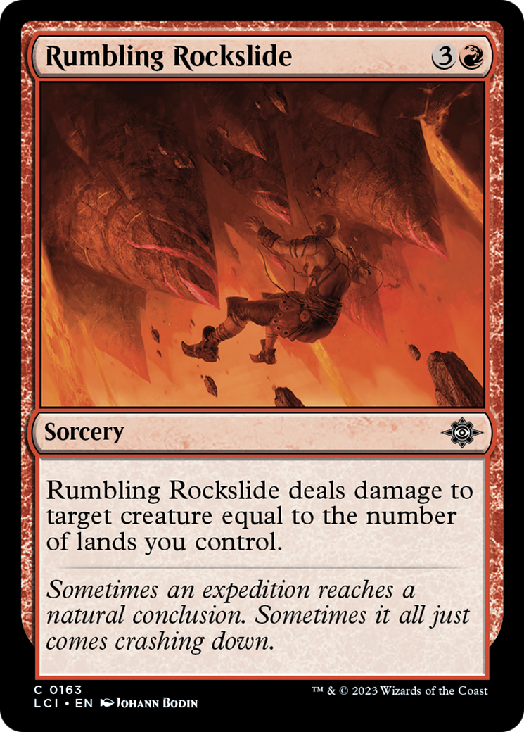 Rumbling Rockslide [The Lost Caverns of Ixalan] | Exor Games Summserside