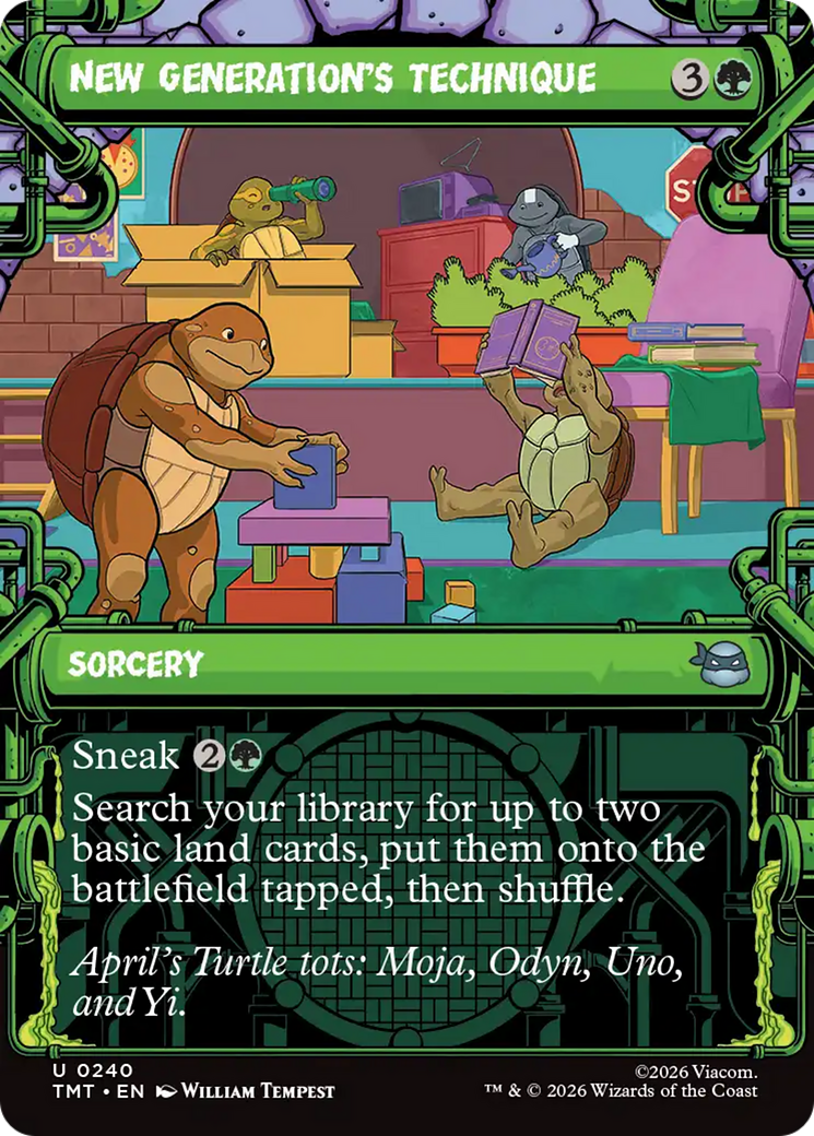 New Generation's Technique (Showcase) [Teenage Mutant Ninja Turtles] | Exor Games Summserside