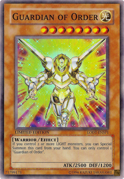 Guardian of Order [LODT-ENSP1] Super Rare | Exor Games Summserside