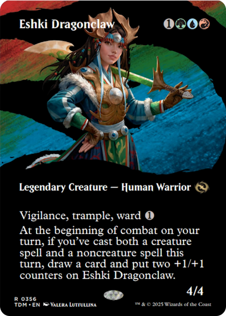 Eshki Dragonclaw (Borderless) [Tarkir: Dragonstorm] | Exor Games Summserside