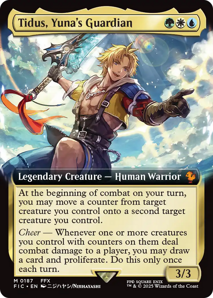 Tidus, Yuna's Guardian (Extended Art) [FINAL FANTASY Commander] | Exor Games Summserside