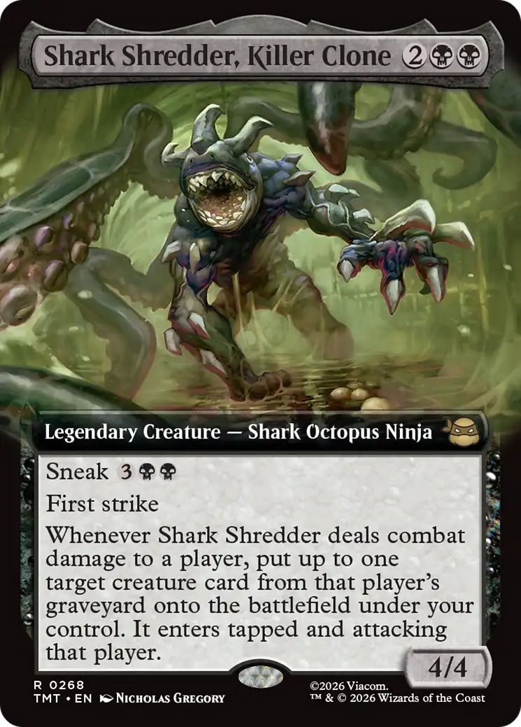 Shark Shredder, Killer Clone (Extended Art) [Teenage Mutant Ninja Turtles] | Exor Games Summserside