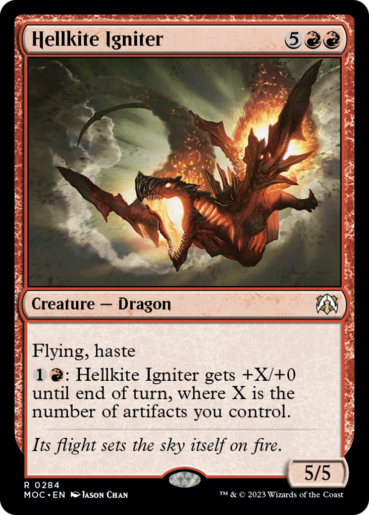 Hellkite Igniter [March of the Machine Commander] | Exor Games Summserside
