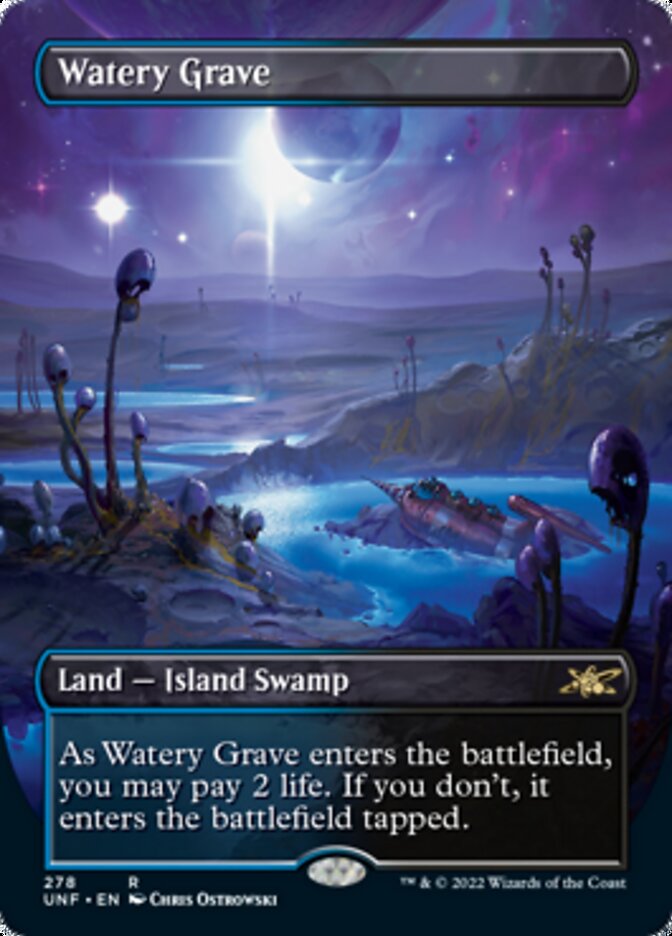 Watery Grave (Borderless) [Unfinity] | Exor Games Summserside