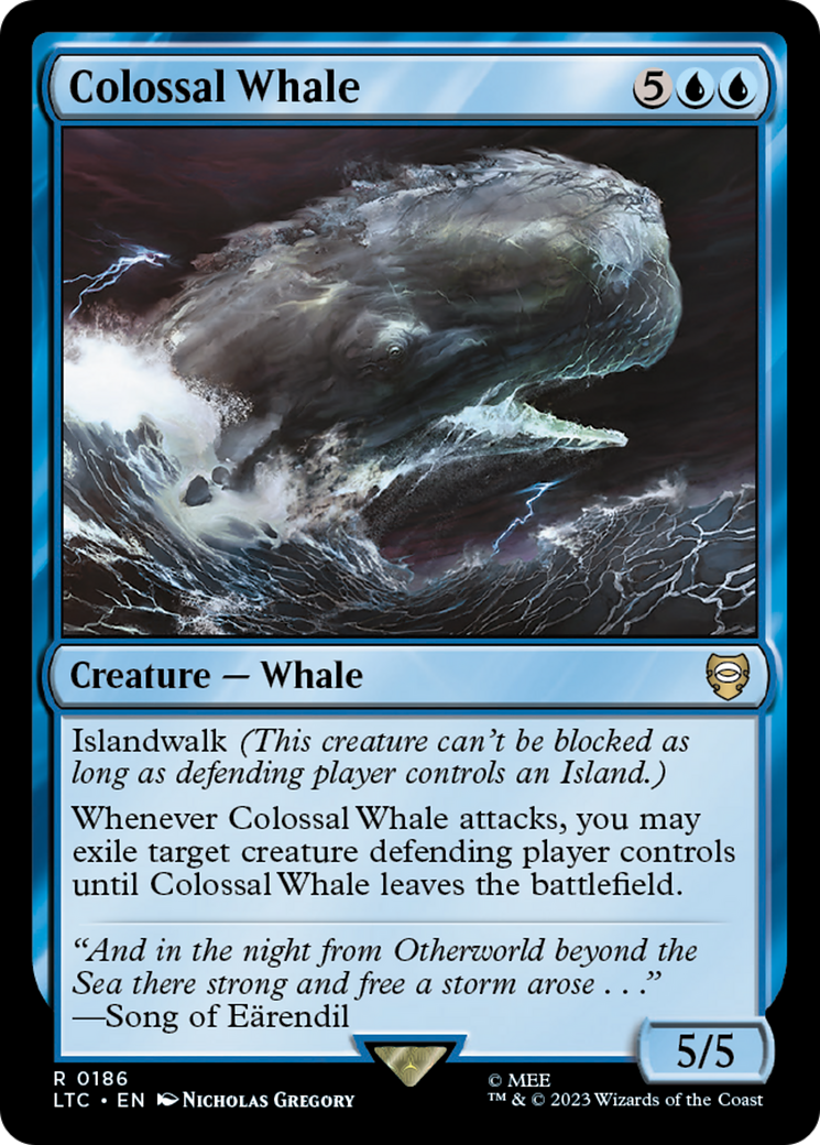 Colossal Whale [The Lord of the Rings: Tales of Middle-Earth Commander] | Exor Games Summserside